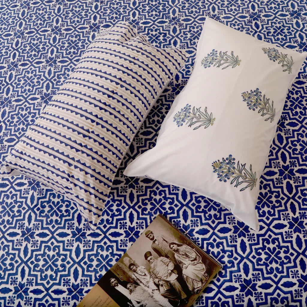 Moroccan Blues Bedding Sets