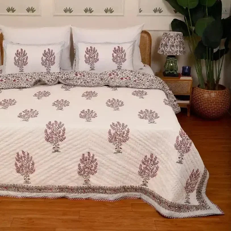 Pink Perch Bedding Sets