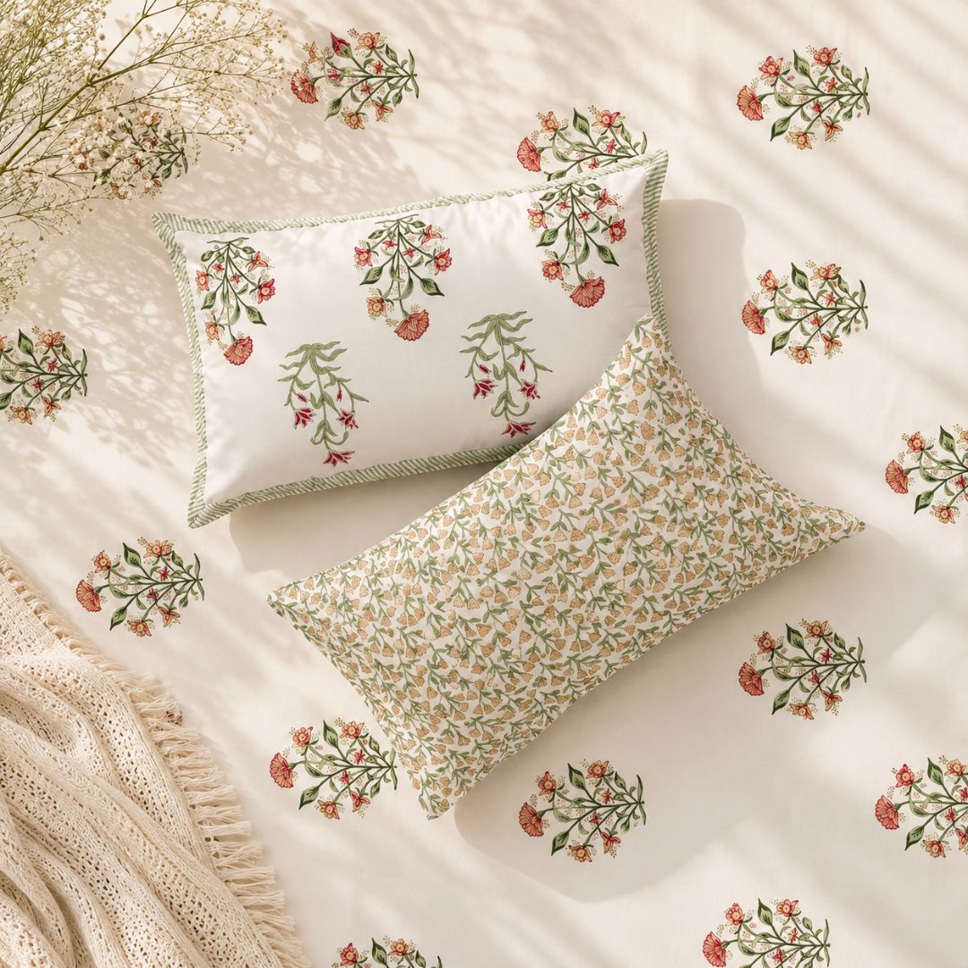 Bela Angan Bedsheet With 2 Pillow Cover