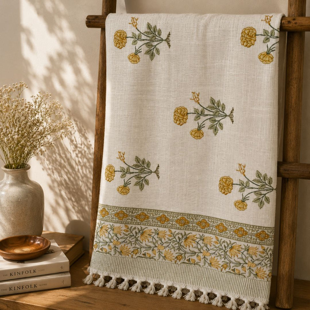 Sunkissed Bloom Sofa Throw