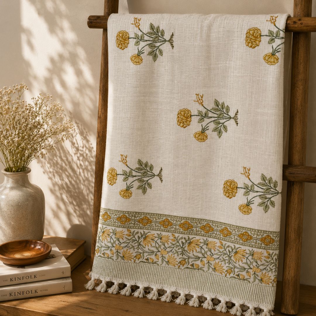 Sunkissed Bloom Sofa Throw