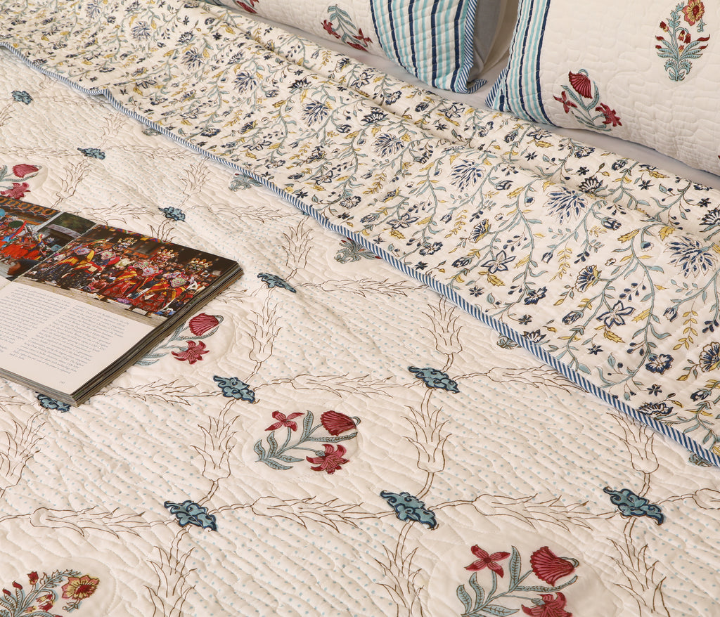 Gulbaan Quilted bedcover king