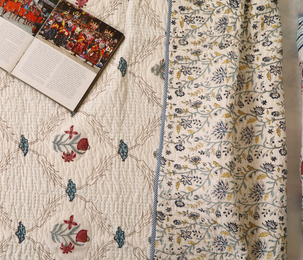 Gulbaan Quilted bedcover king