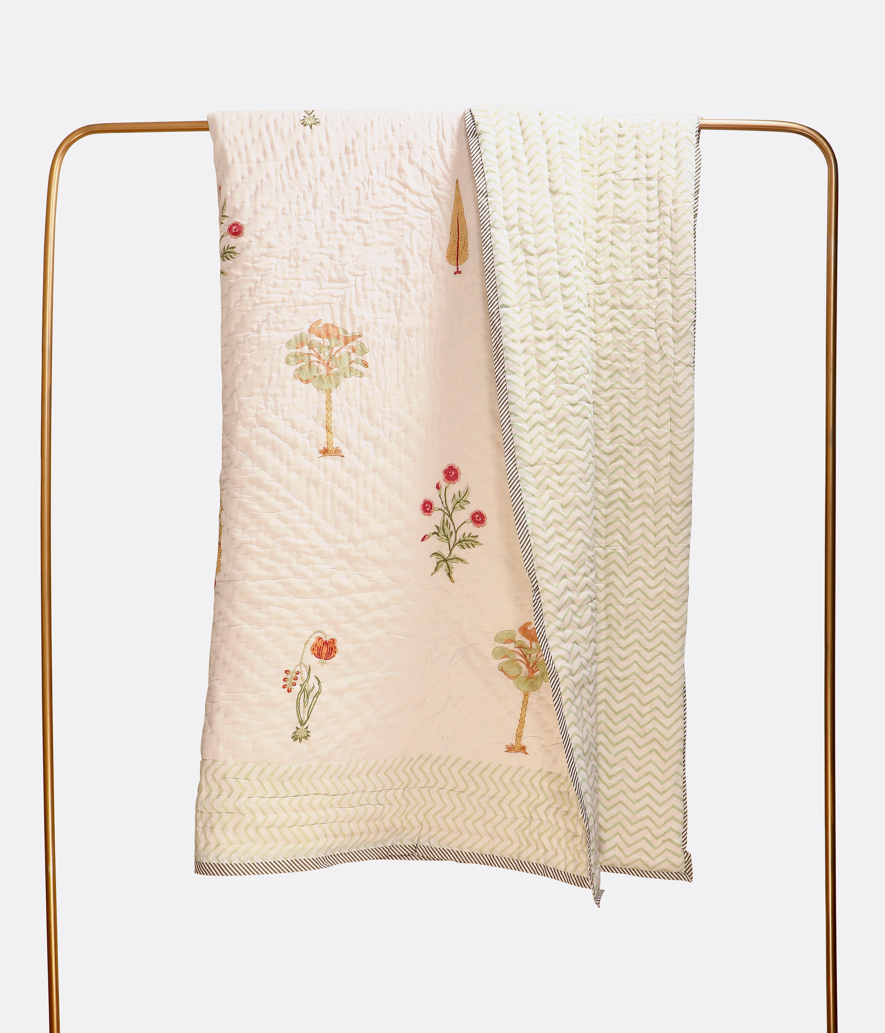 Palm Hues Quilt Single