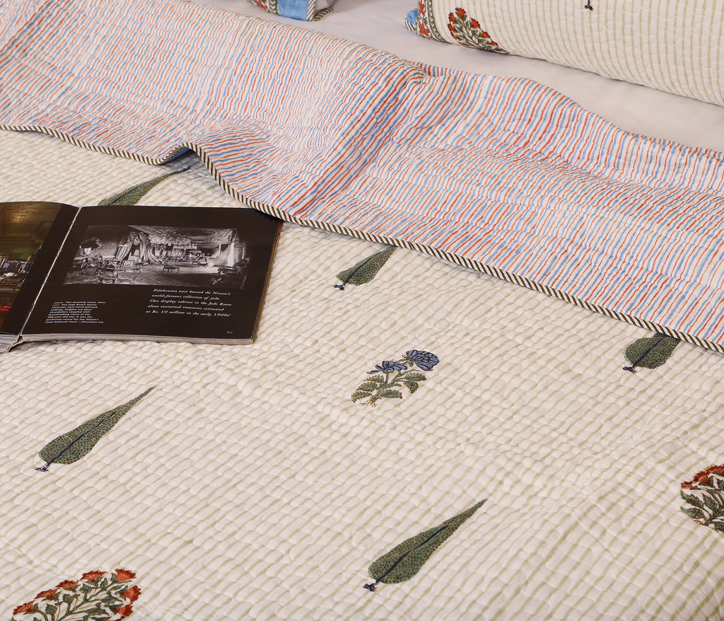 Amber Grove Quilted bedcover king