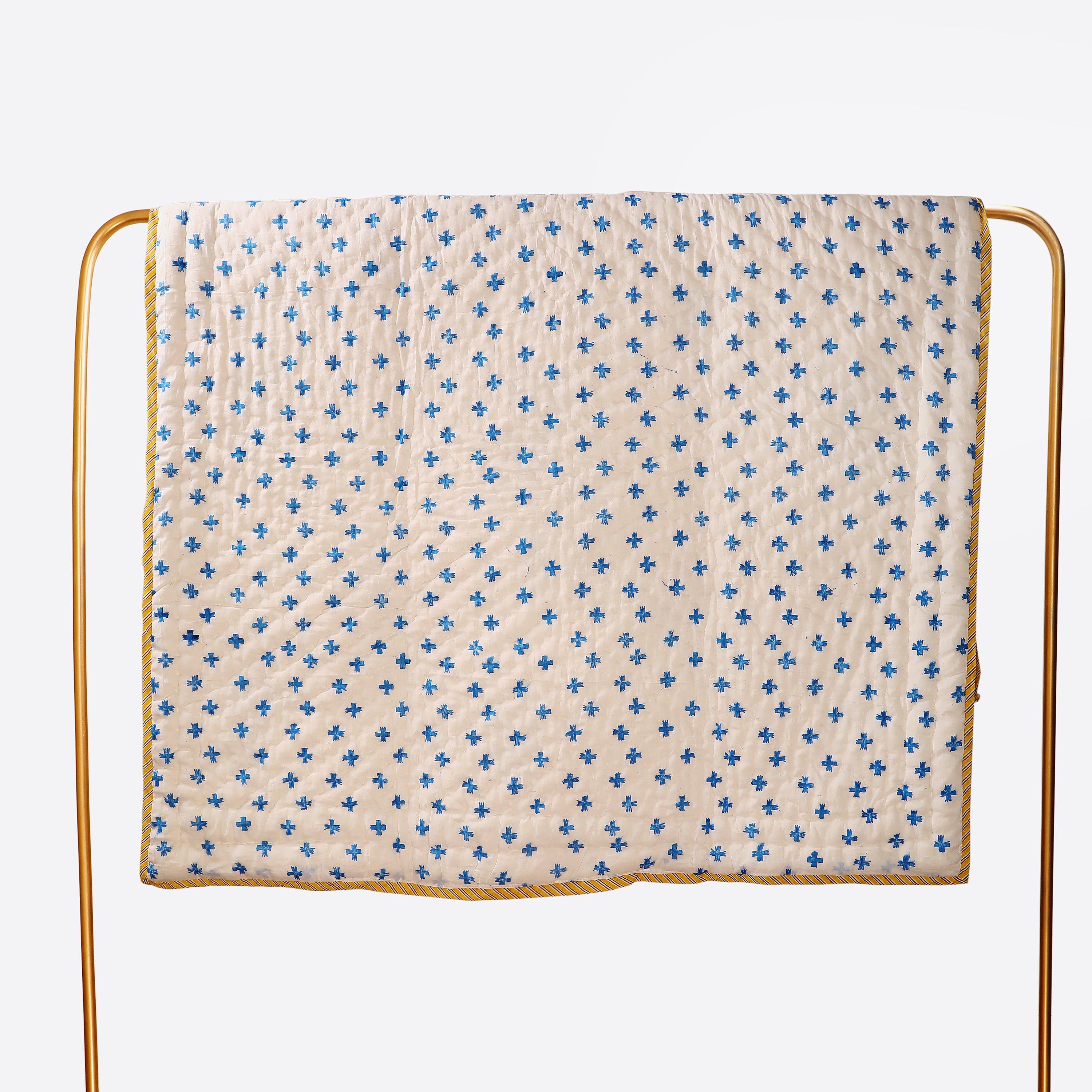 Mini Marvels Handblock Baby Quilt