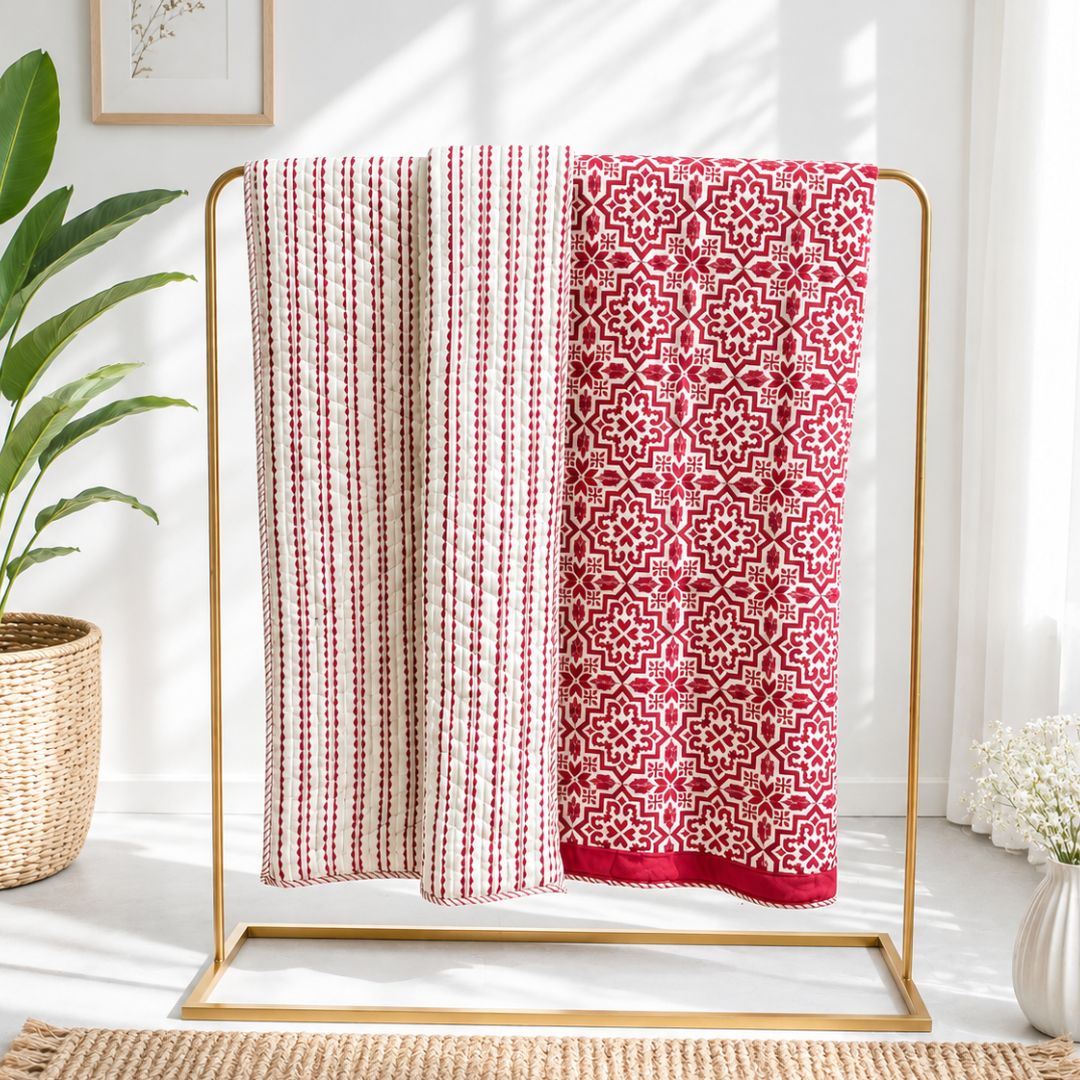 Fuschia Bloom Quilt