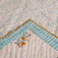 Quacky Tales Handblock Baby Quilt