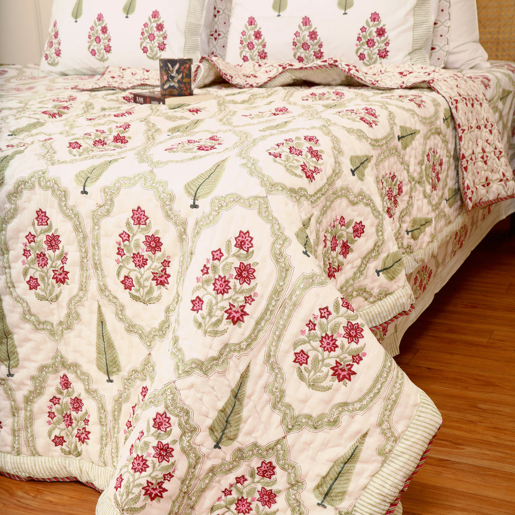 Shashi Gulshan Quilt Single