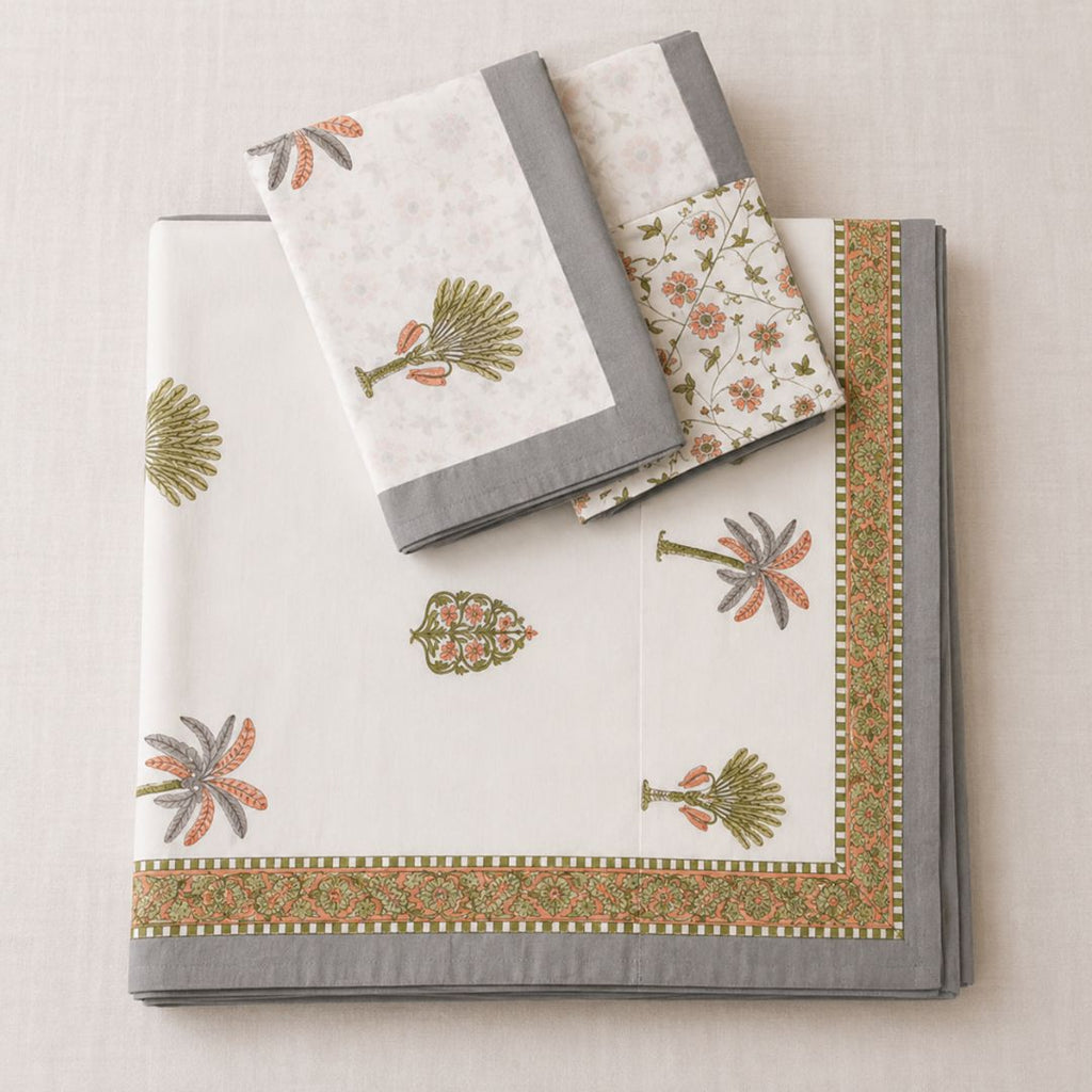 Gulistan Grove Bedsheet With 2 Pillow Cover