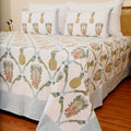 Ananas Buttah Super king size Bedsheet with 2 pillow cover