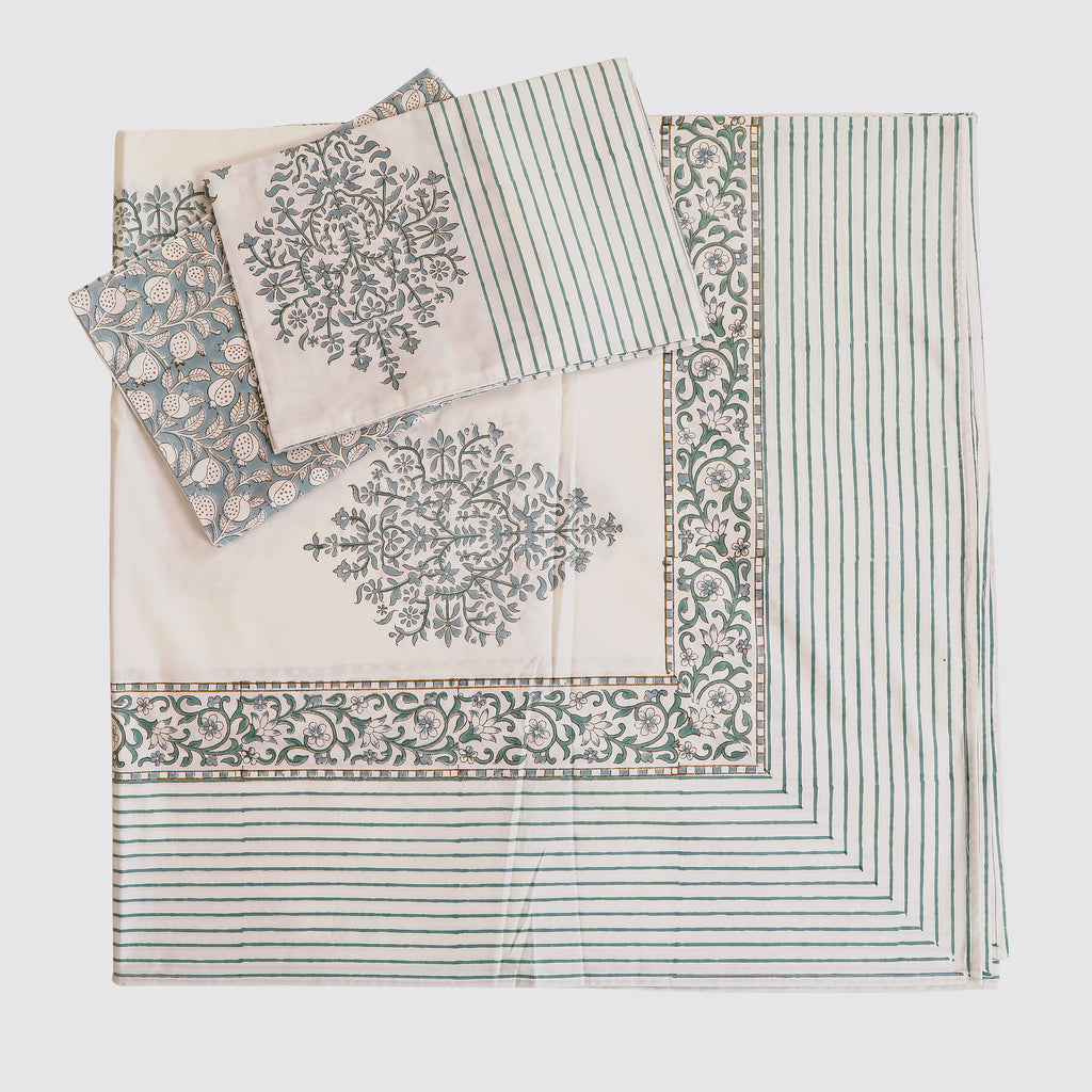 Ekaara Super King bedsheet with 2 pillow cover