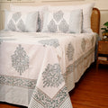 Ekaara Super King bedsheet with 2 pillow cover