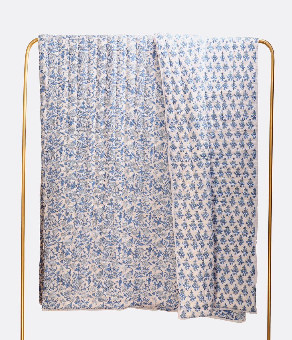 Floral Drift Quilt Single
