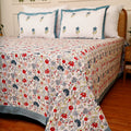 Valley of Dreams Super king size bedsheet with 2 pillow cover