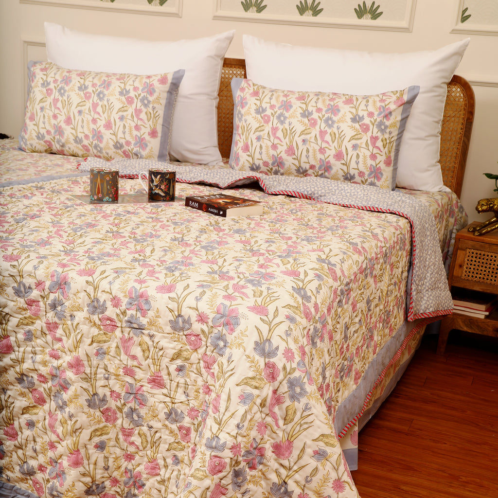 Pushpavali Quilt Single