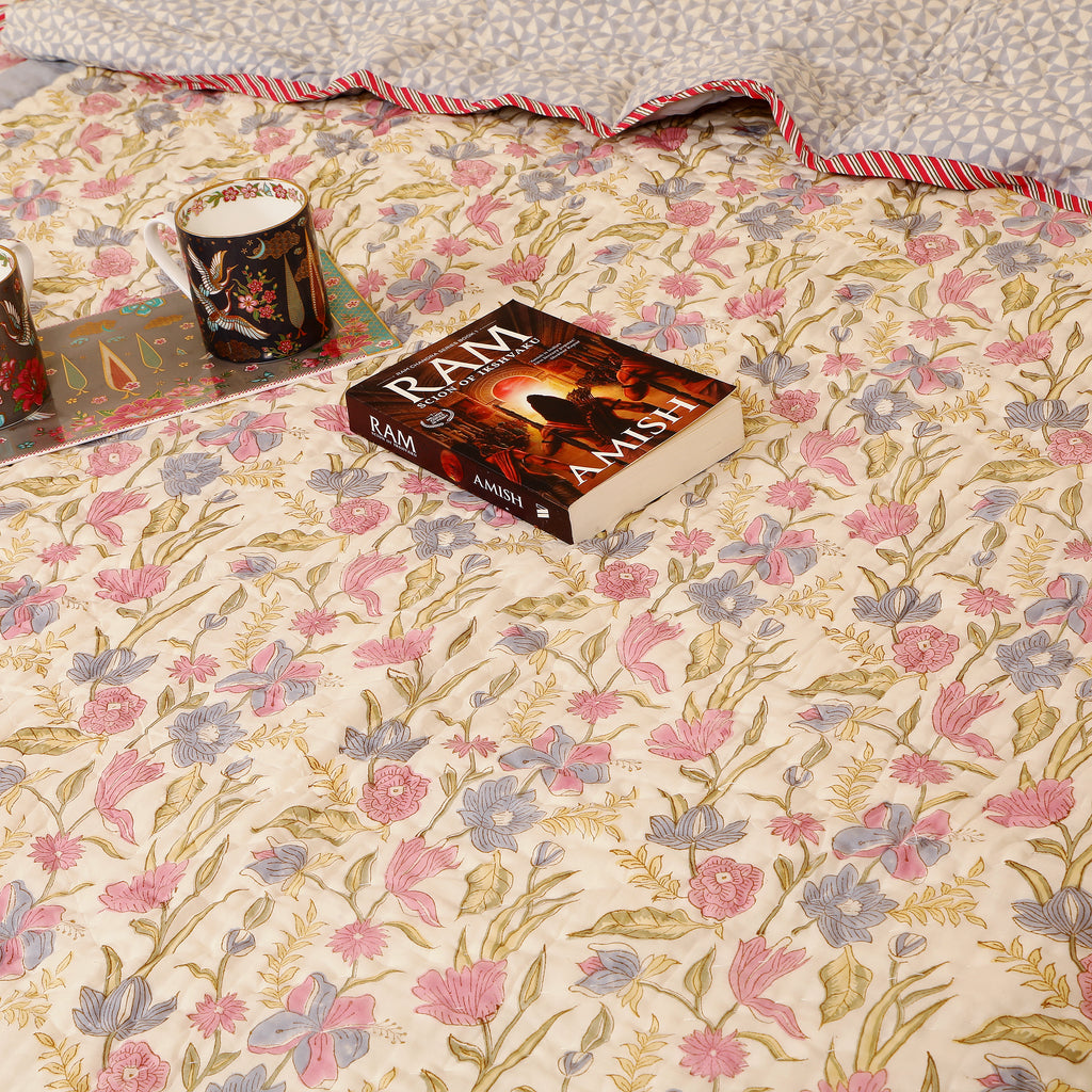 Pushpavali Quilt Single