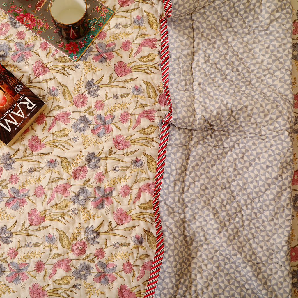 Pushpavali Quilt Single