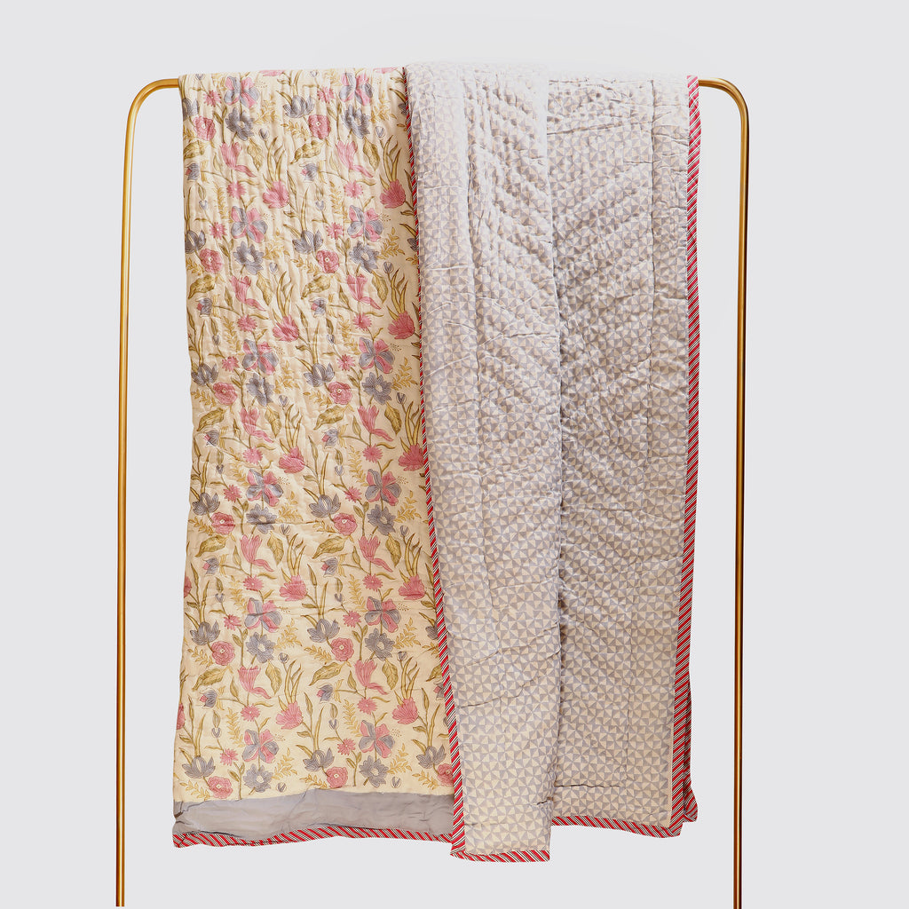 Pushpavali Quilt Single