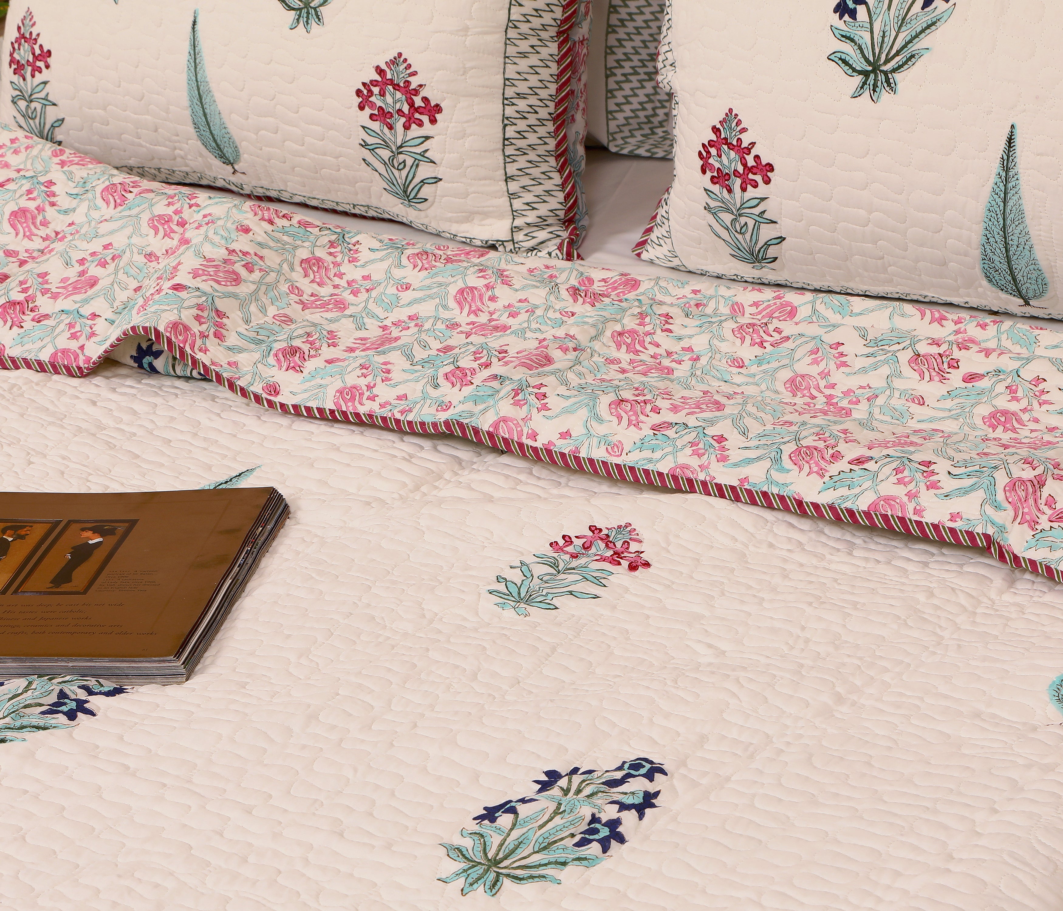 Jaipur Darbar Quilted bedcover king