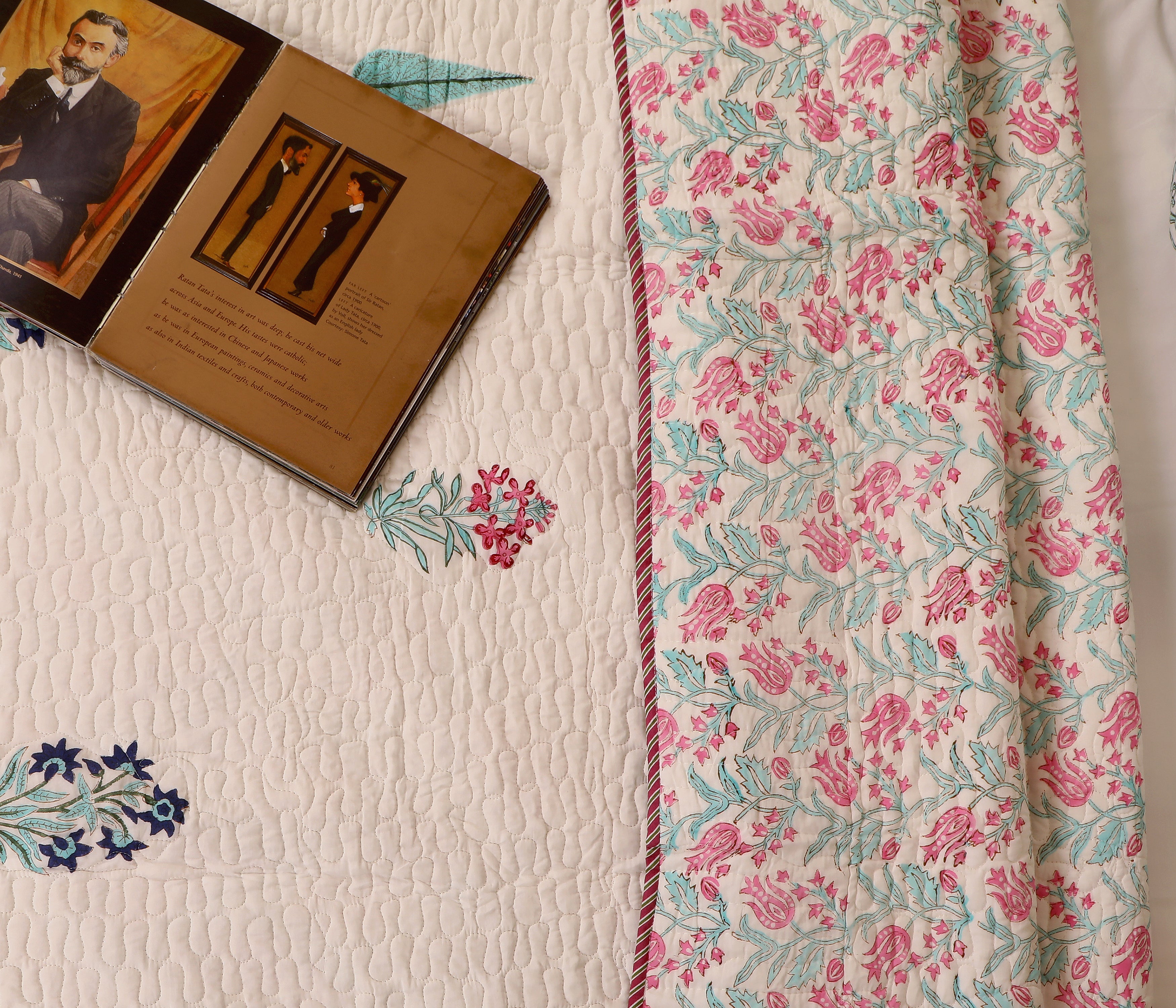 Jaipur Darbar Quilted bedcover king