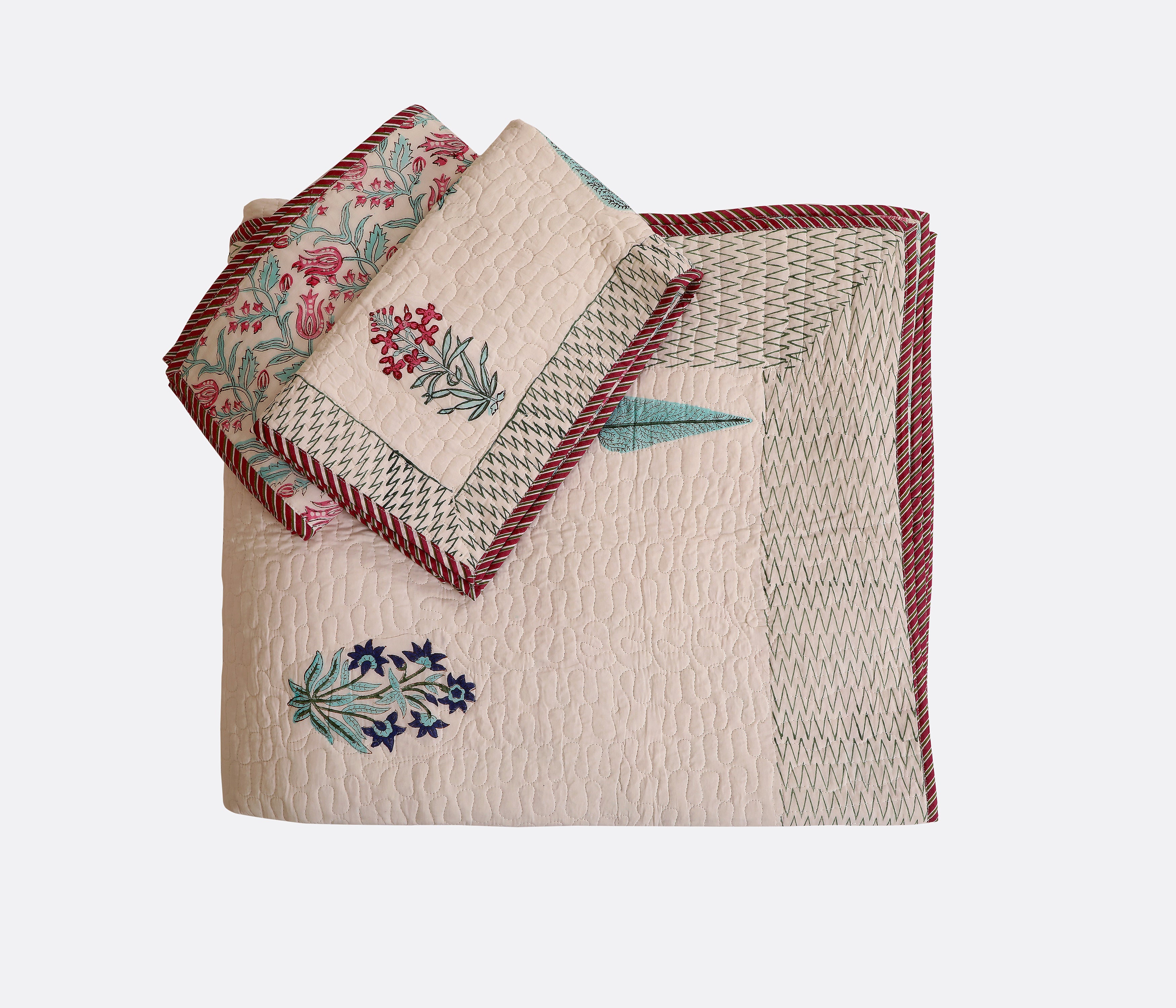 Jaipur Darbar Quilted bedcover king