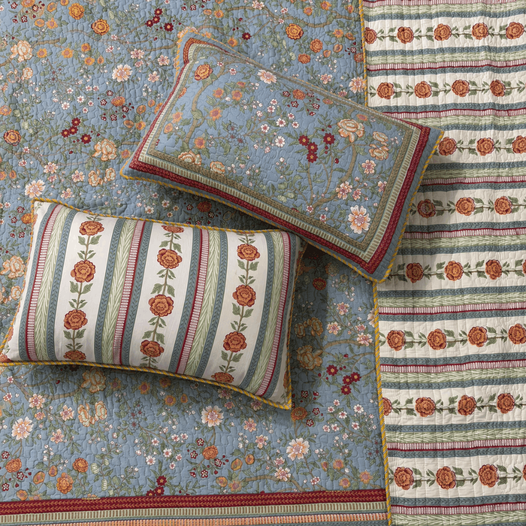Firdaus Quilted Bedcover Set Of 5