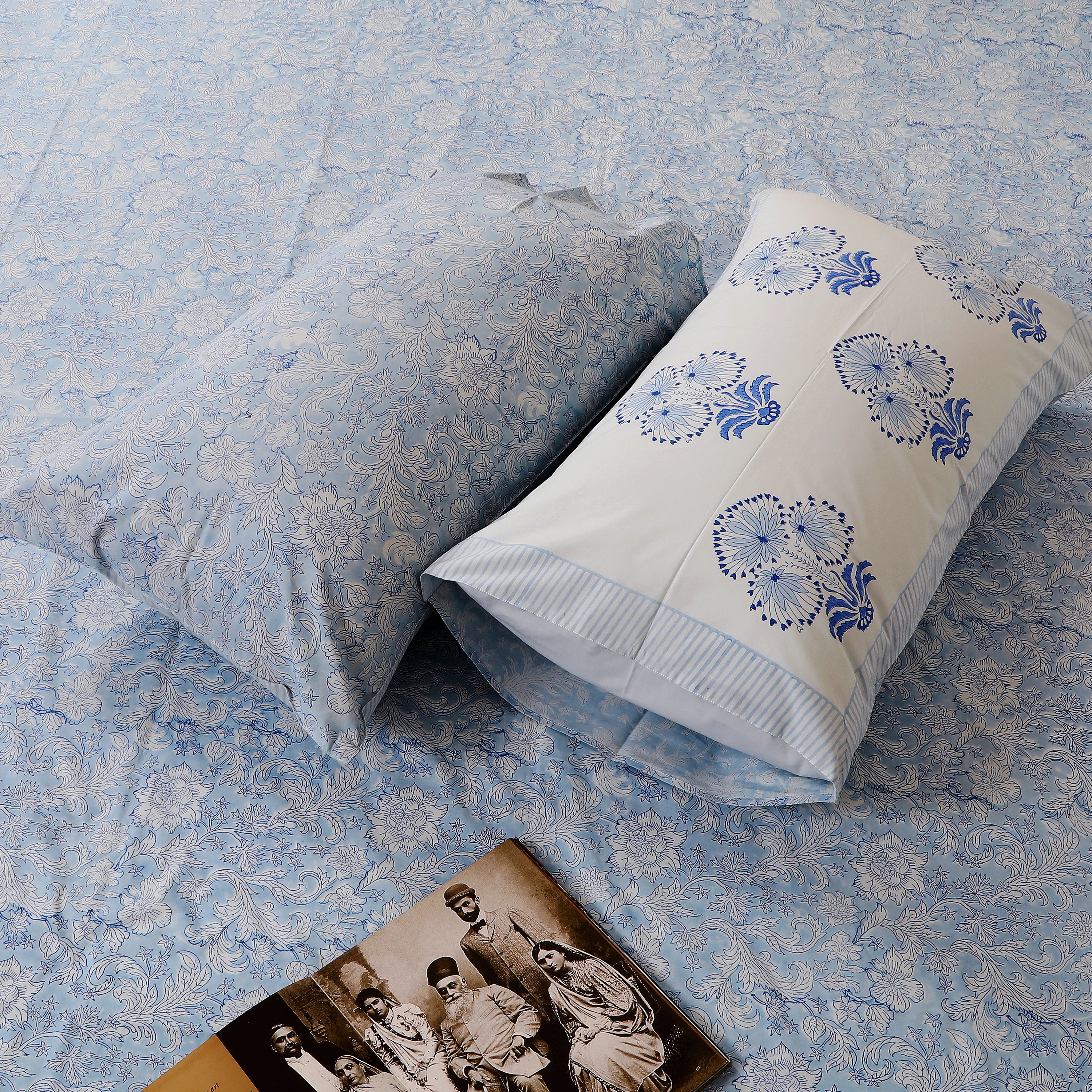 Blue Haze Super King size with 2 pillow cover