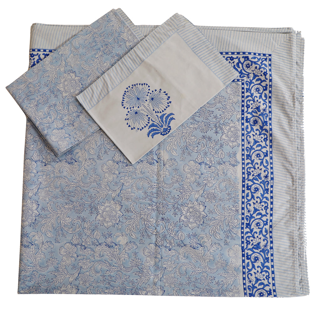 Blue Haze Super King size with 2 pillow cover