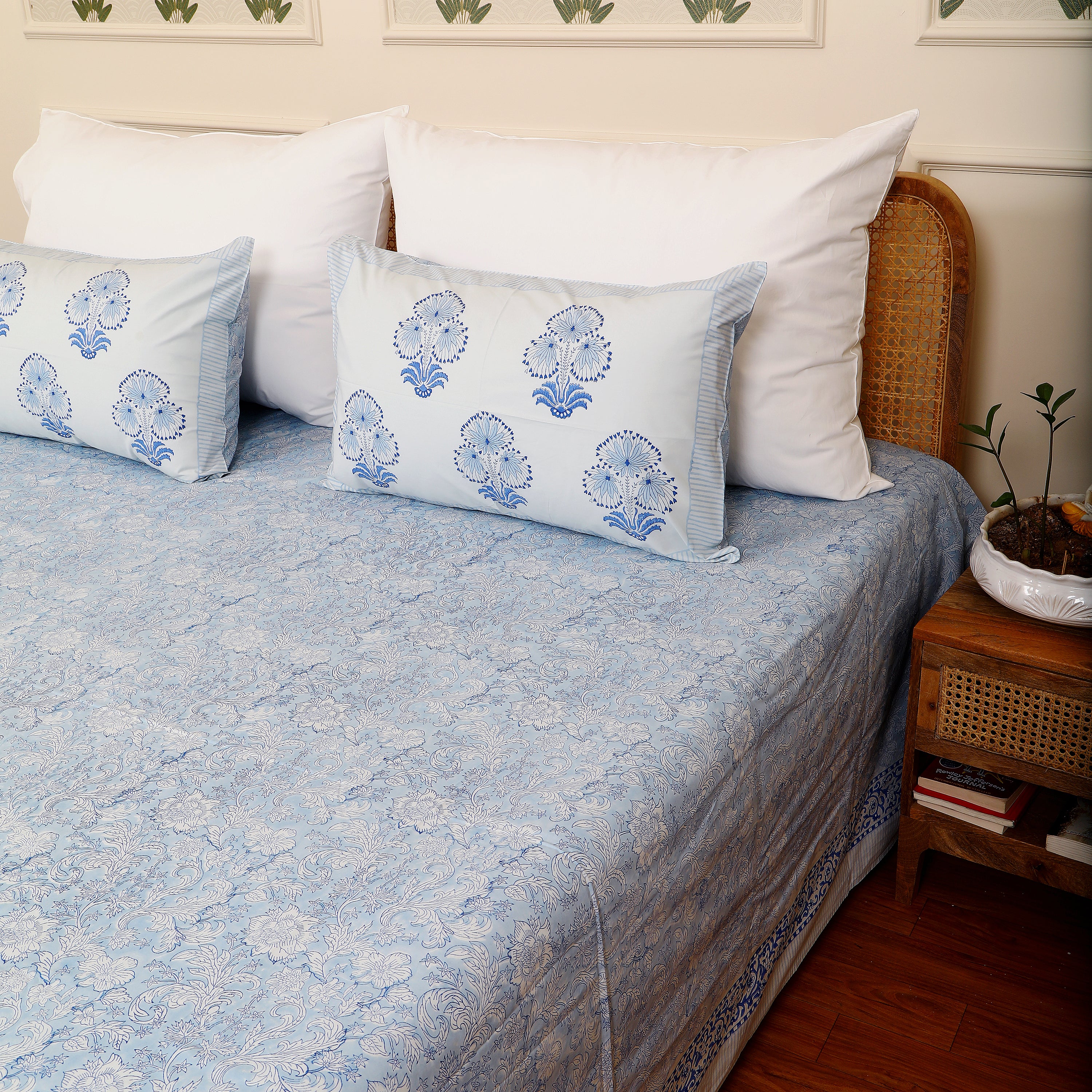 Blue Haze Super King size with 2 pillow cover