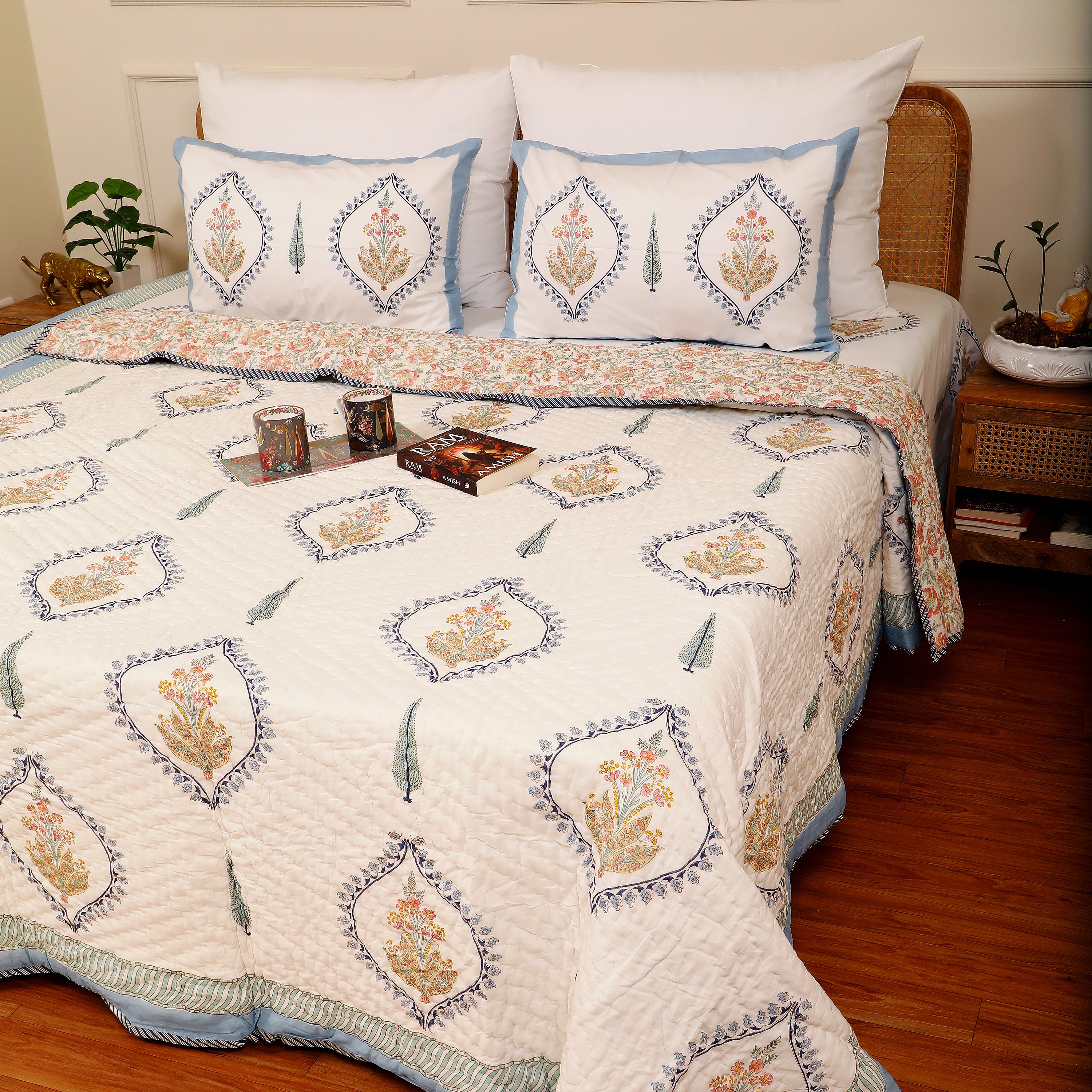 Jannat-e- Gul Quilt Single