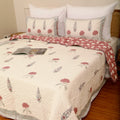 Ruby Wood Quilt Single
