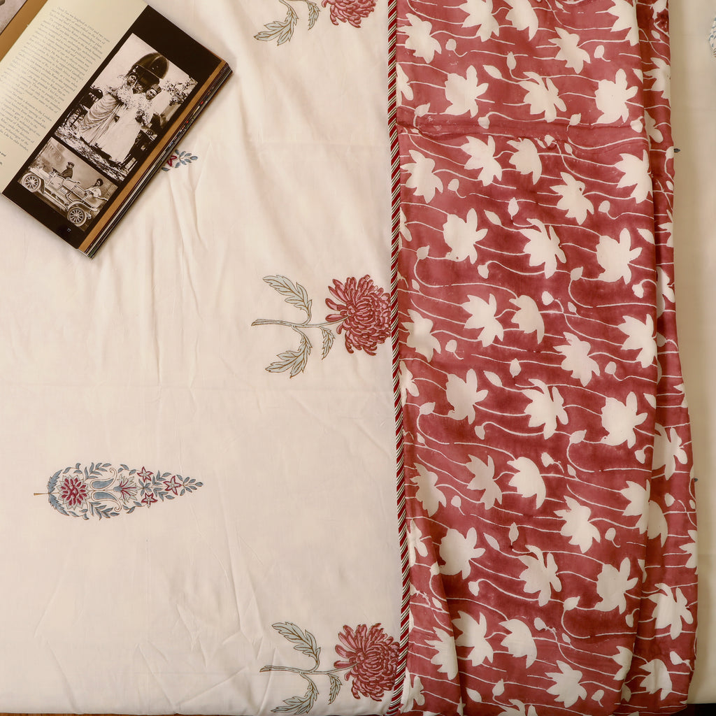 Ruby Woods Flannel Dohar King