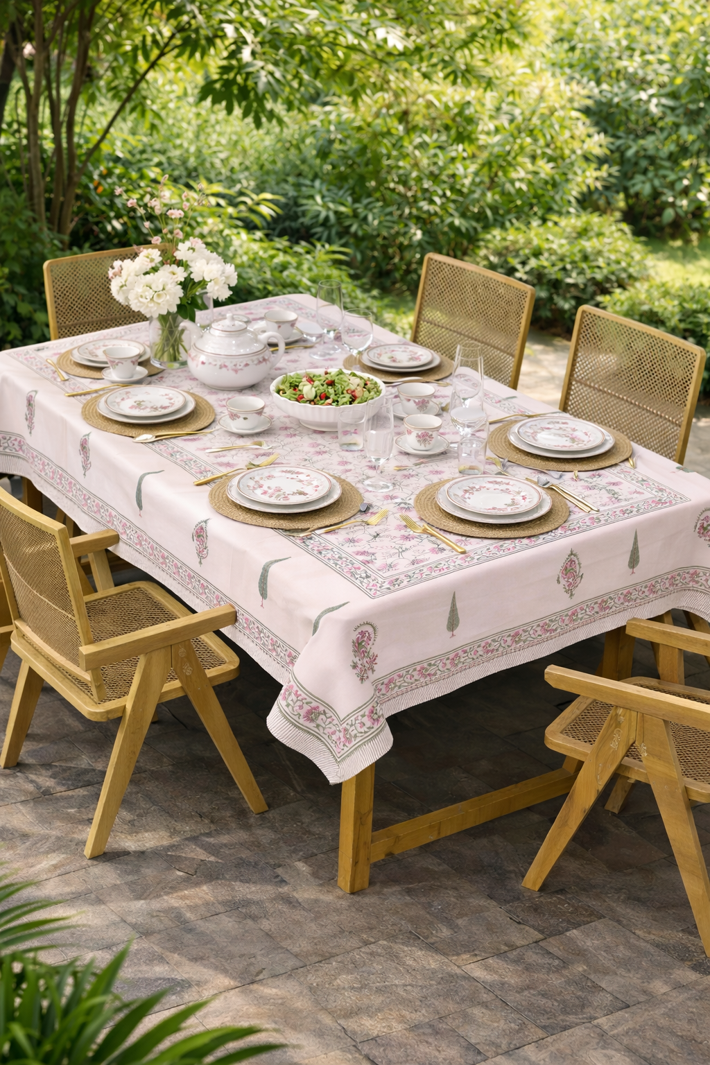 Pink Rouge Table Cloth