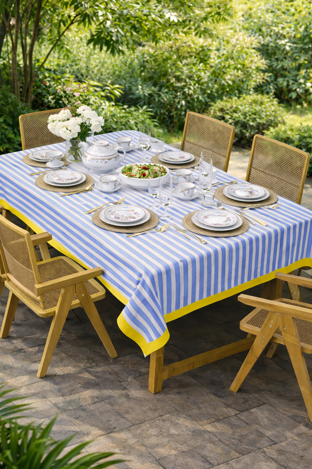 Ocean Waves Table Cloth