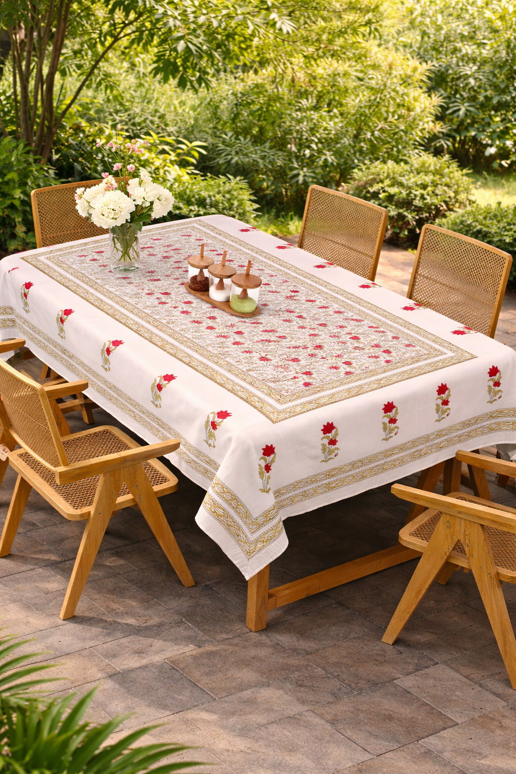 Gul-laal Table Cloth