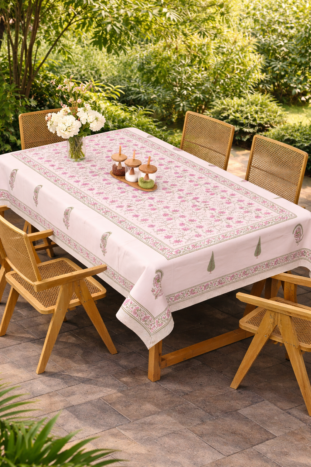 Pink Rouge Table Cloth
