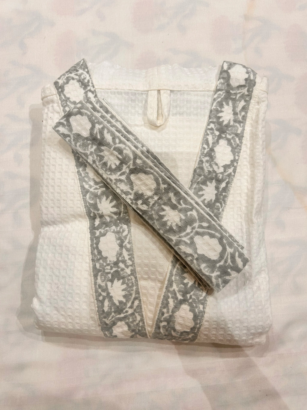 Chandni Wrap Handblock Bathrobe