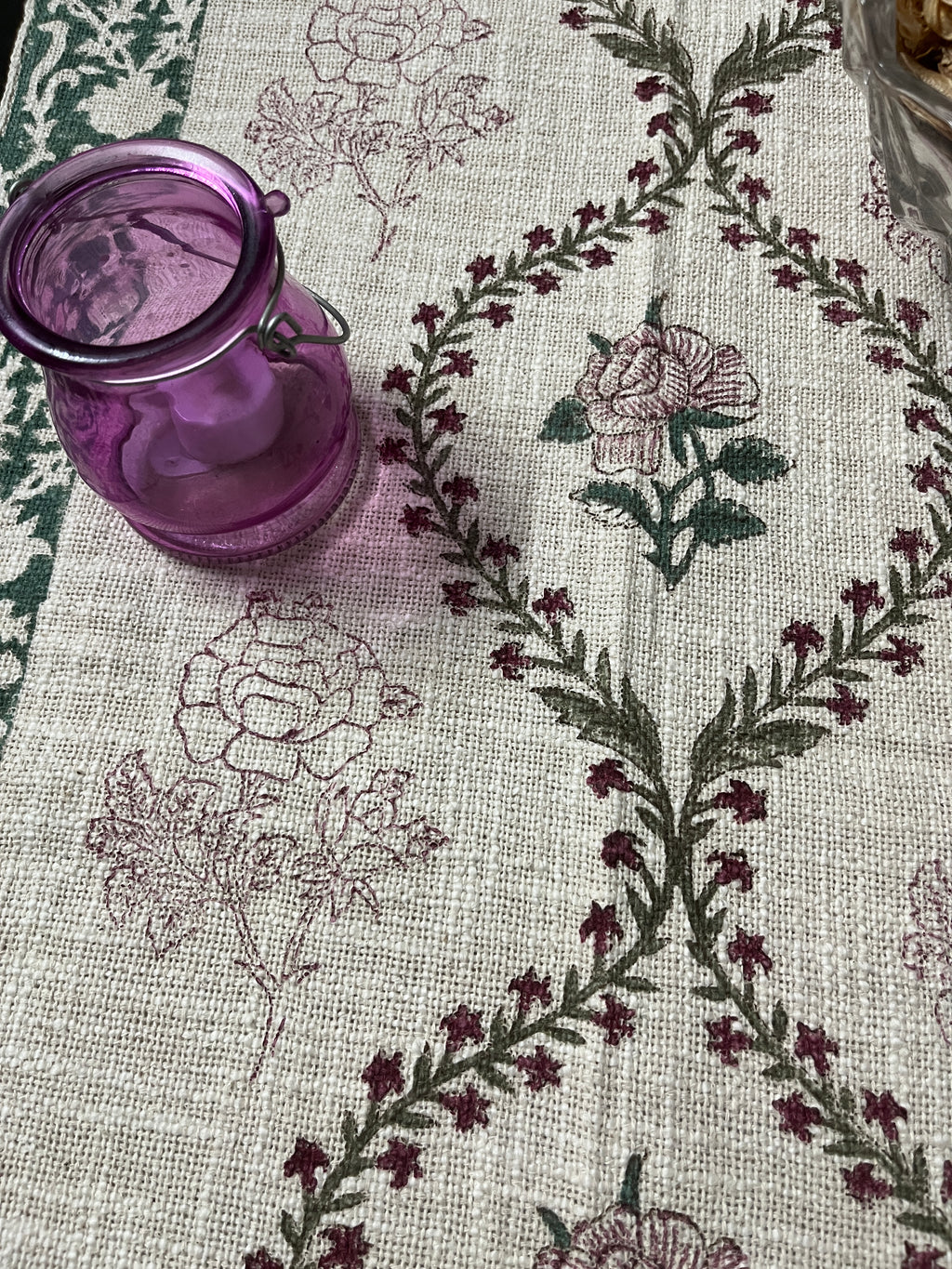 Bagh-e-Naaz Handloom Table Runner