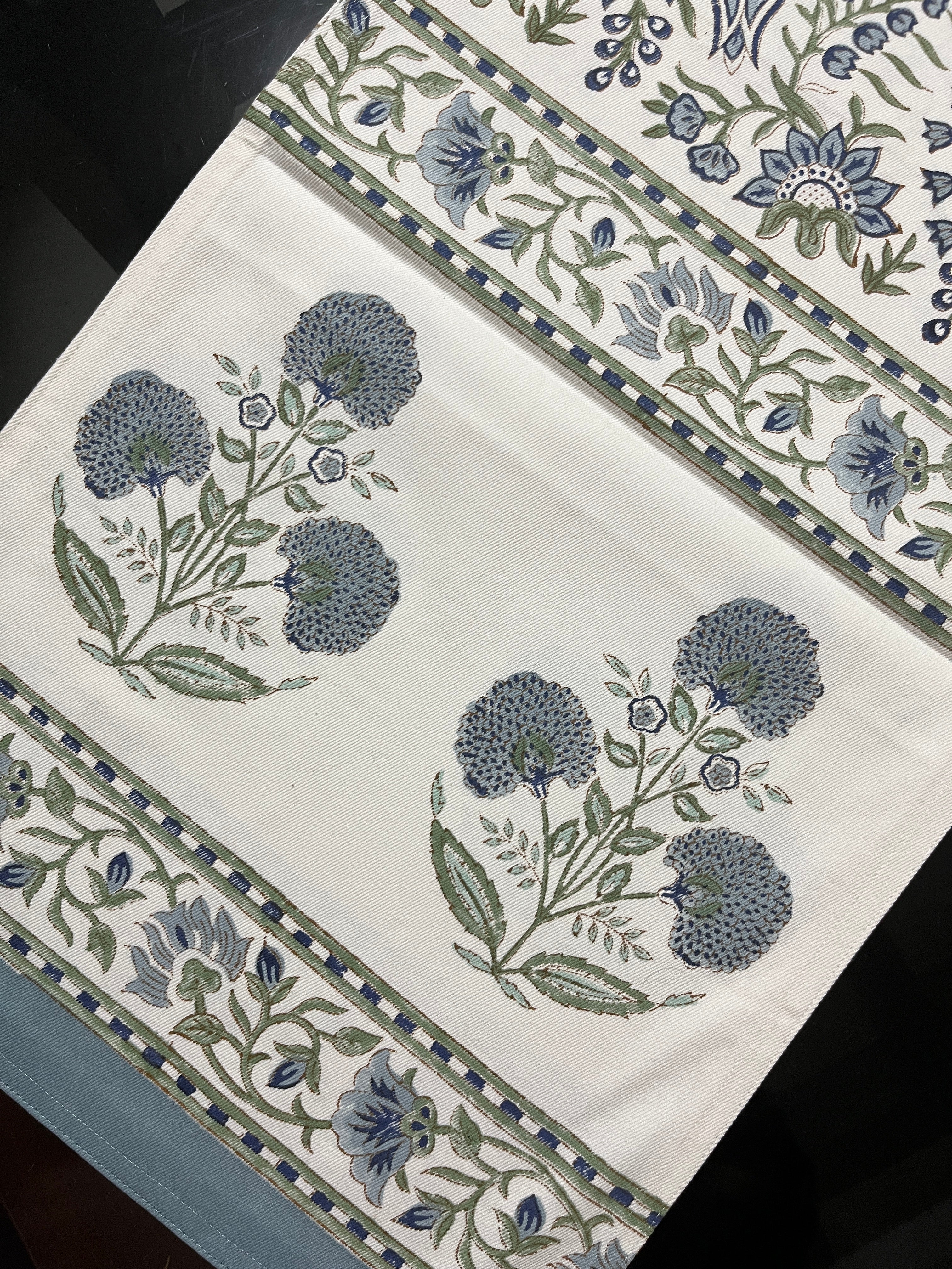 Neelbagh HandBlock Table Runner