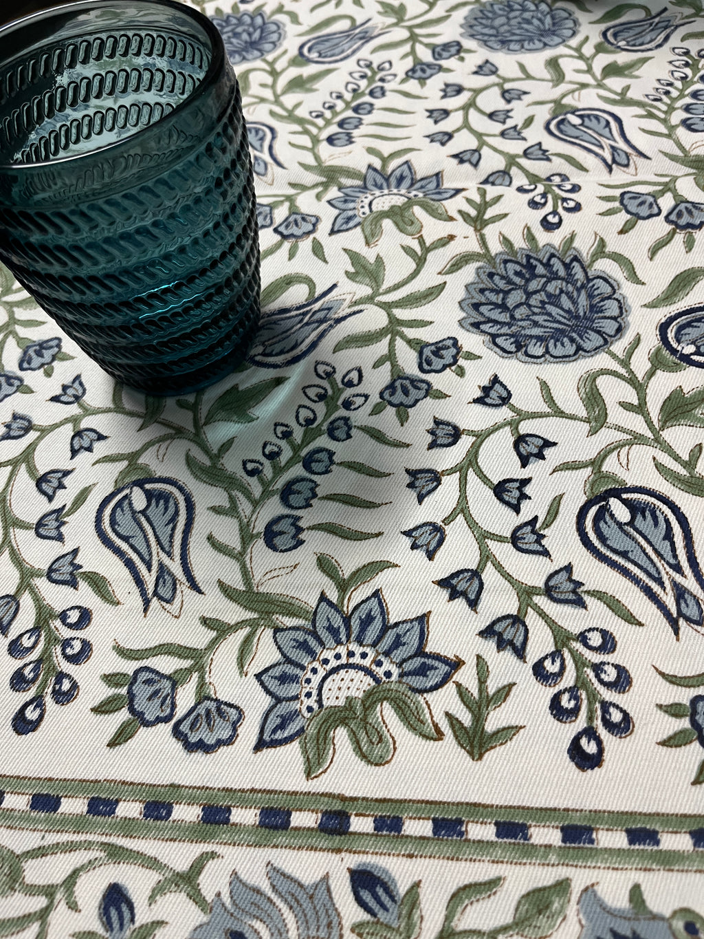Neelbagh HandBlock Table Runner