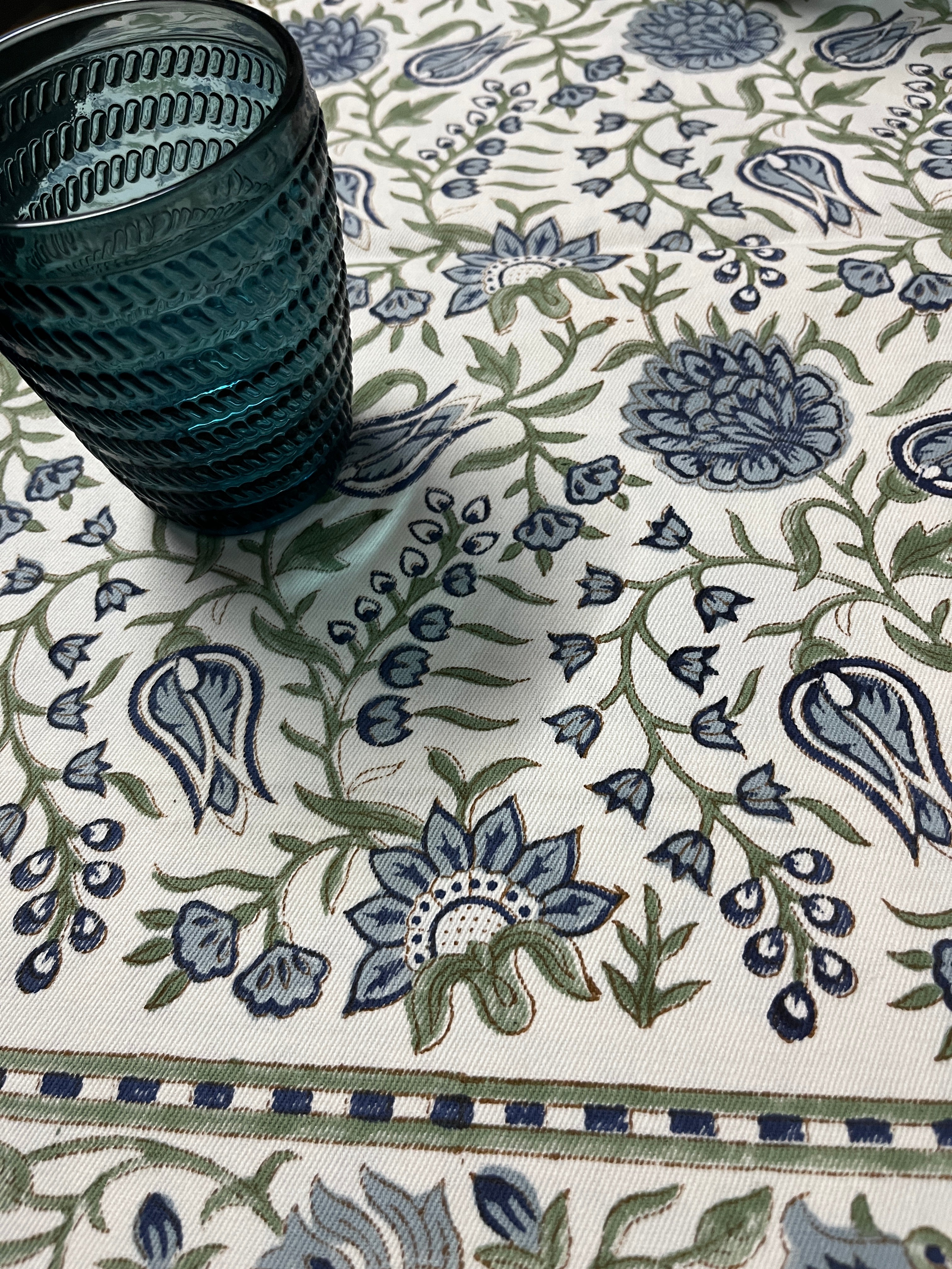 Neelbagh HandBlock Table Runner