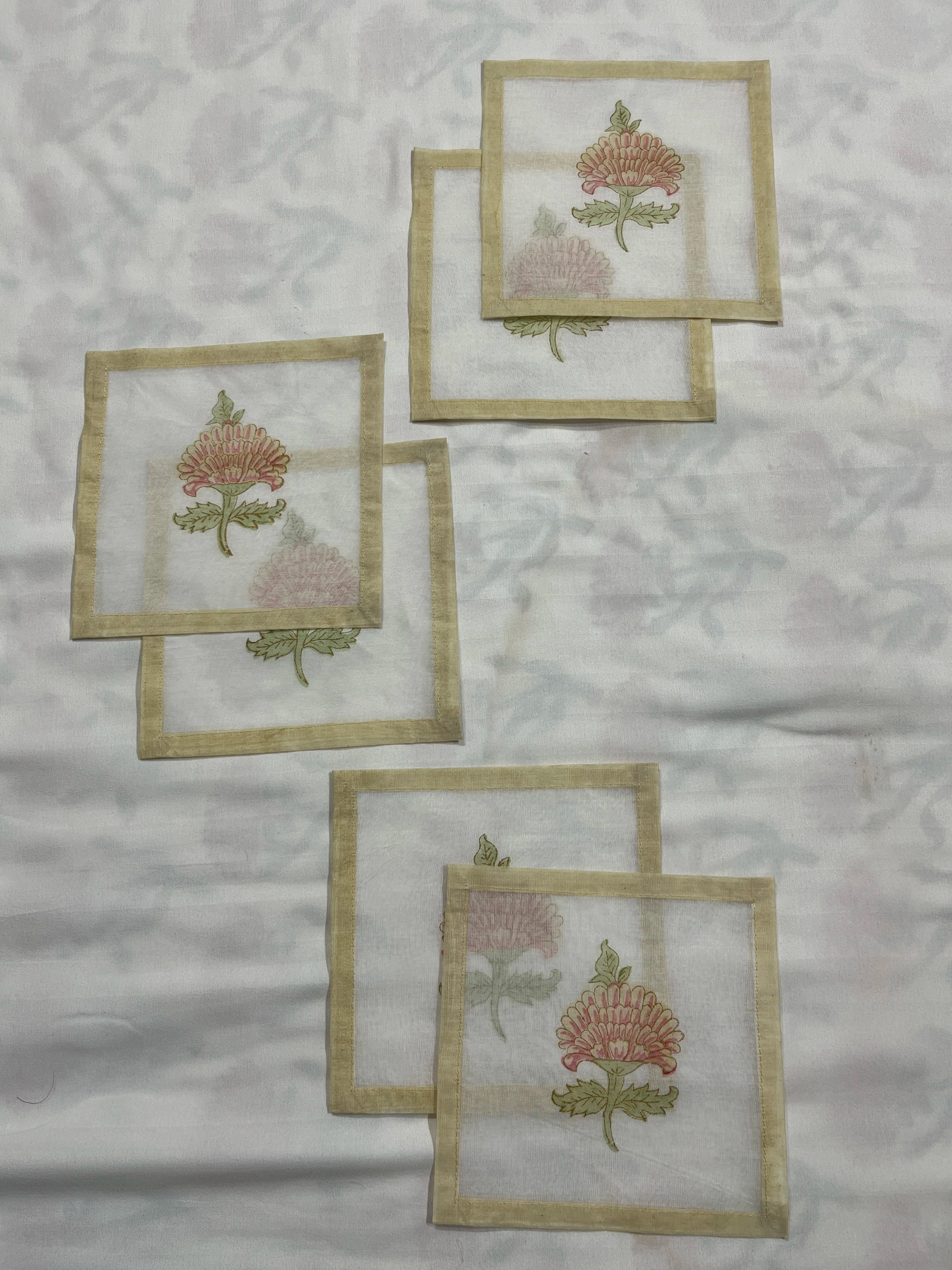 Chrysanta Coasters Set