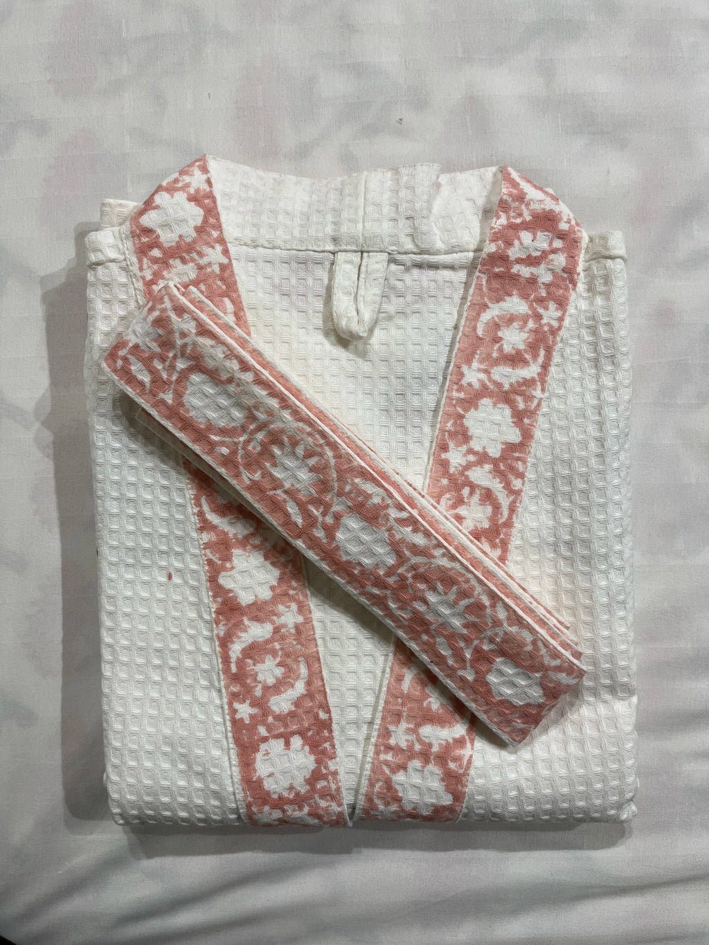 Nargis Wrap Handblock Bathrobe