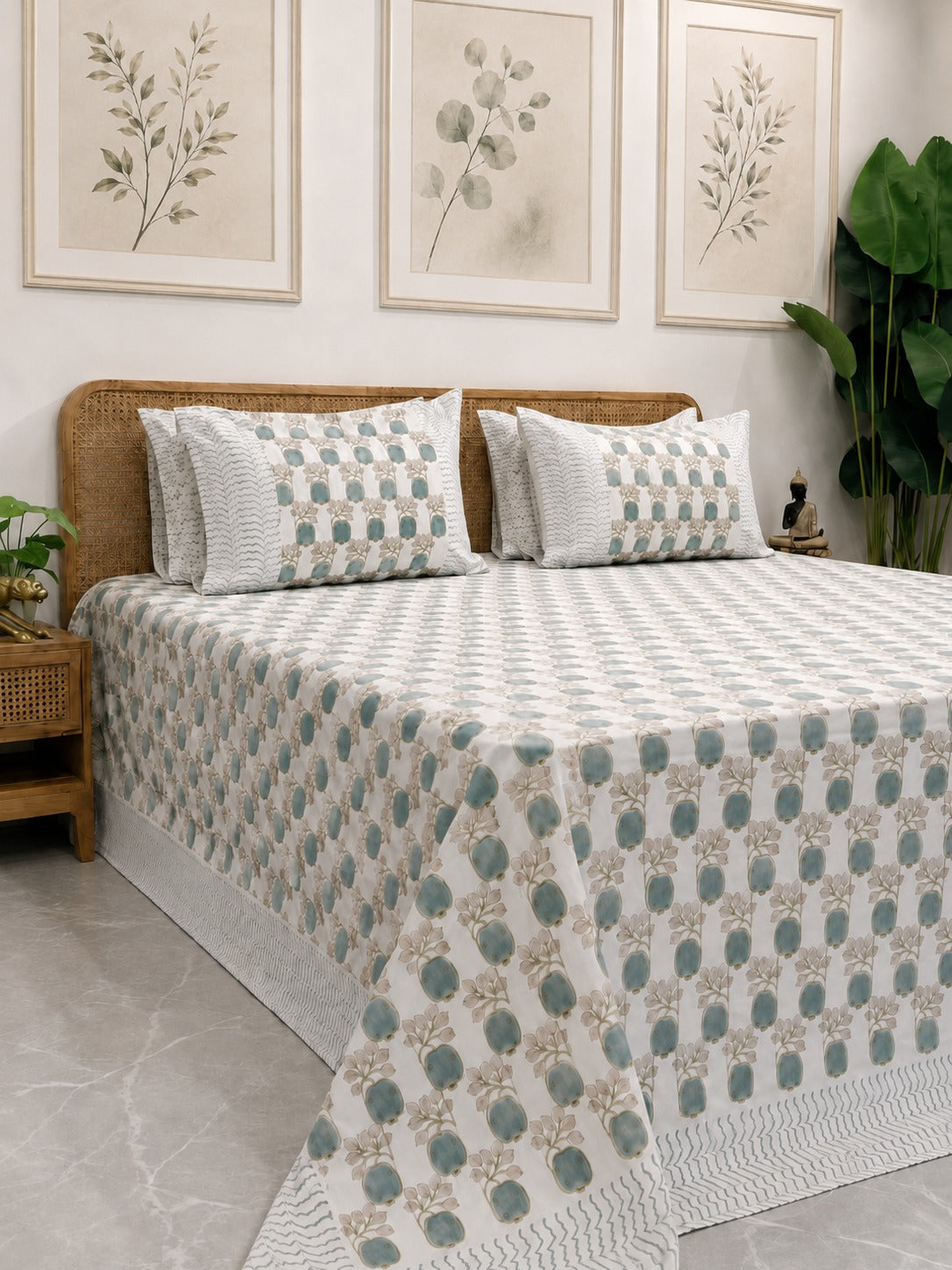Sage orchard Bedsheet