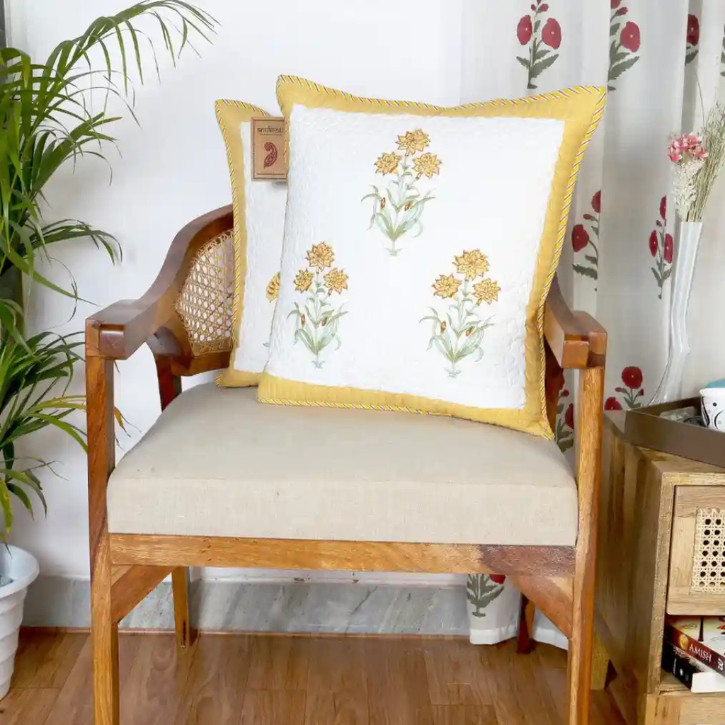 Sunlace Handblock Cushion
