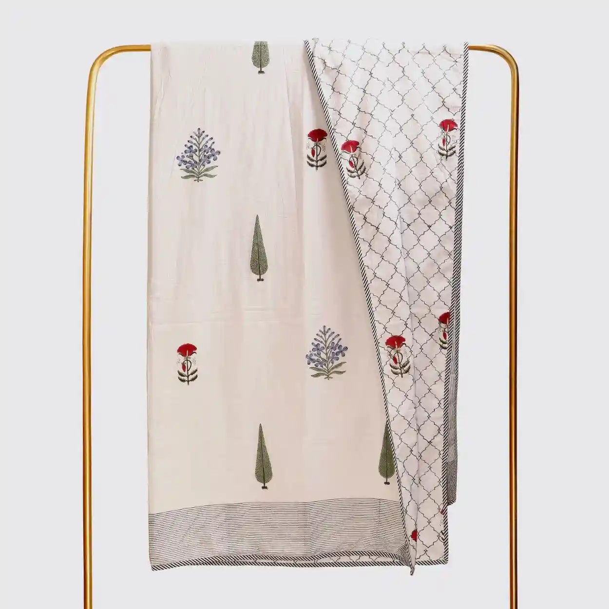 Fields of Cypress Flannel Dohar King