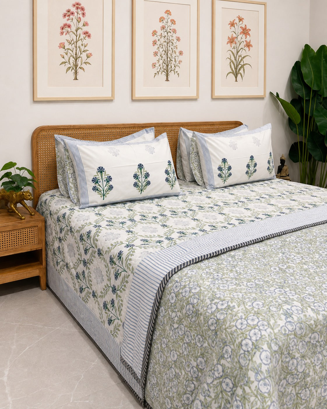 Sage and sky Quilt