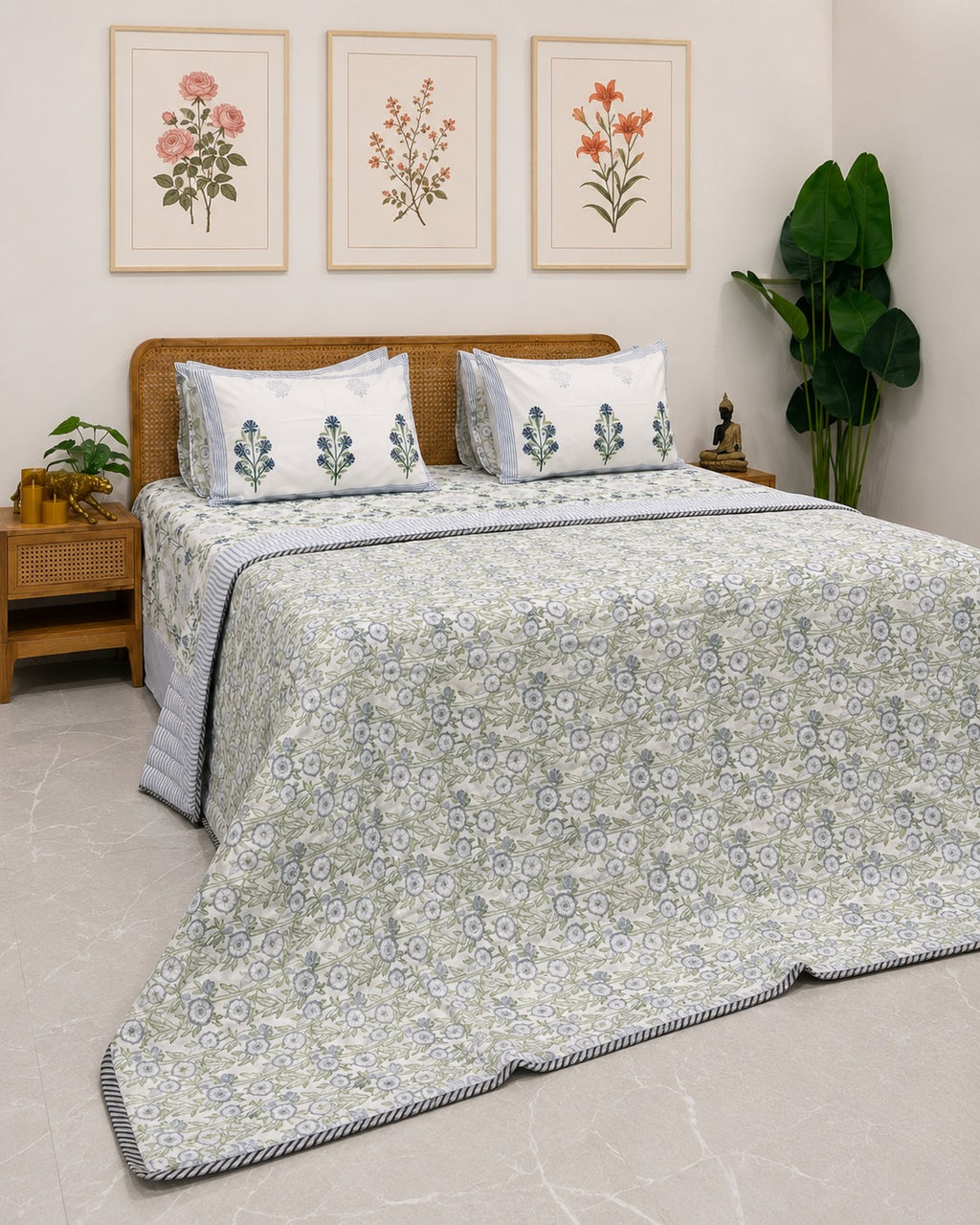Sage and sky Quilt