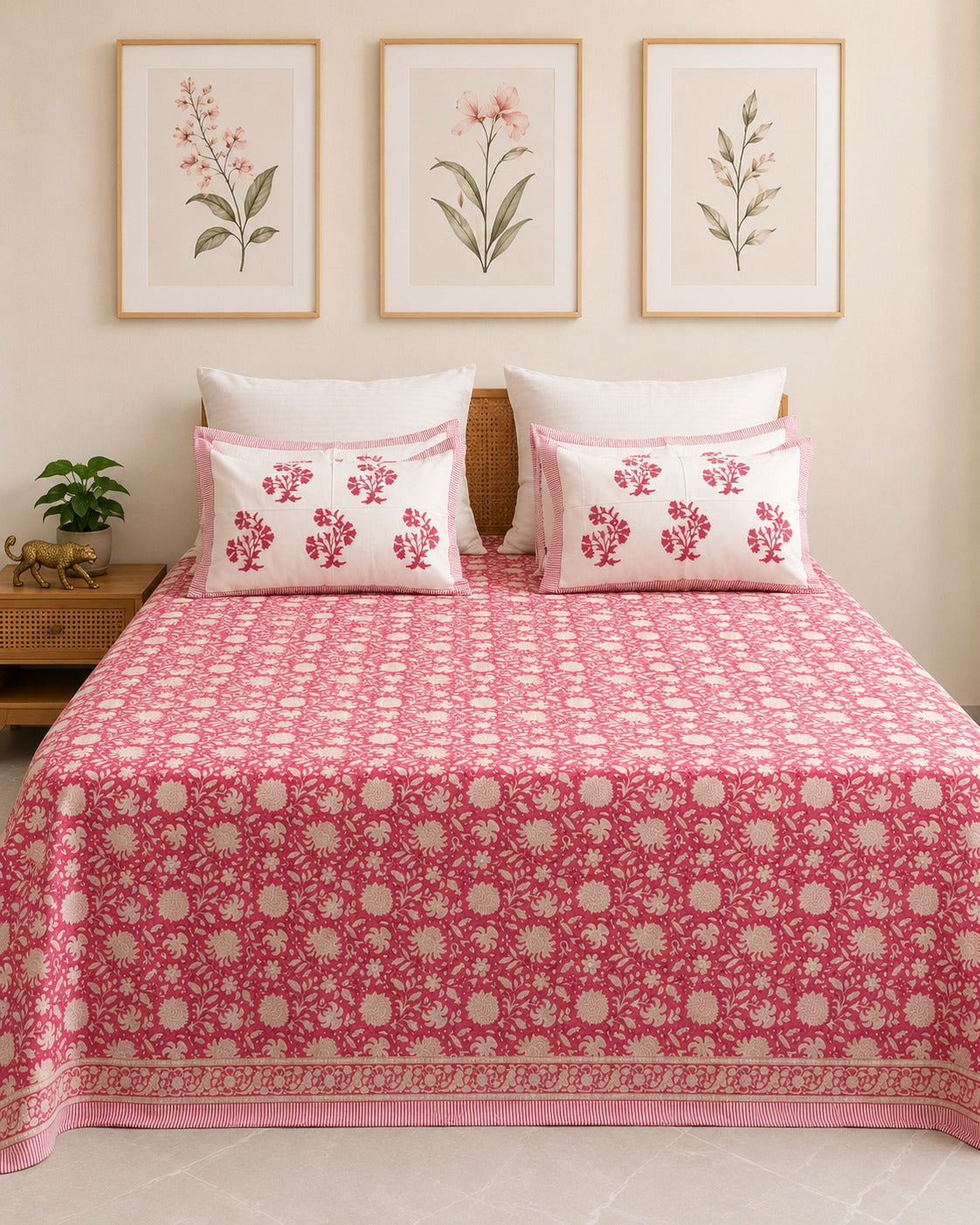 Rani bagh Bedsheet